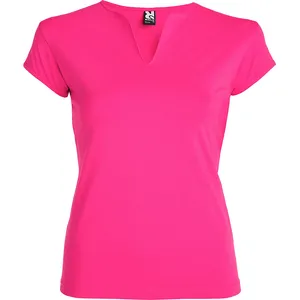 T-Shirt Personalizzata con Scollo a V Belice per Merchandising Promozionale - Product Image 2