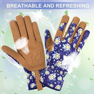 Guantes de Seguridad de Cuero para Jardinería, Protección Personalizable al por Mayor, con Características Antiquímicas y Antiestáticas para Mujer - Product Image 5