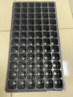 Plateau de semis en plastique PS Eco Grow 350x650x70mm, épaisseur 0,8mm, pour pépinière agricole, logo personnalisé, Vietnam