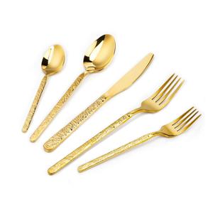 Brillant poli de haute qualité avec une fourchette en laiton pur ensemble de cuillères produit de vente chaud pour la maison et le restaurant - Product Image 3