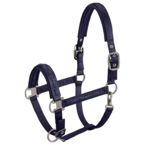 High Quality Brown Leather Horse Halter Durable Hybrid Design Handmade in India-Wholesale for Equestrian Use