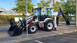 Hidromek HMK 102B Supra K4 <b>Backhoe</b> <b>Loader</b> with Perkins Euro5/EPA Engine Crawler Drive Heavy-Duty Diesel for Building Agriculture - Product Image 4