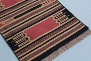 Traditional Style Geometric Pattern Hand Woven Cotton Carpet Rug Washable Home Use Quality Service Guaranteed Set of Rugs - Product Image 3