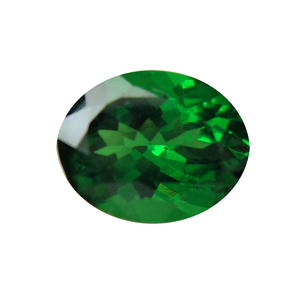 อัญมณี PDM Gems Certified สำหรับทำเครื่องประดับ พลอยธรรมชาติ 100% สีเขียว Tsavorite รูปไข่เจียระไนแบบเหลี่ยม สำหรับทำเครื่องประดับ จำนวนมาก - Product Image 1