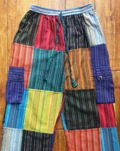 Pantalones Cargo de Mezclilla para Hombre, Estilo Urbano, con Parches, de Invierno, de Peso Medio, de Secado Rápido, Color Sólido - Product Image 3