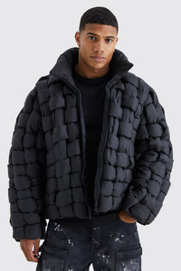 Veste matelassée oversize unisexe de qualité supérieure, fermeture éclair, hiver, personnalisée, matelassée, imperméable, respirante, extérieur, capuche avant - Product Image 6