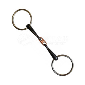 2025 brocas para montar a caballo de estilo único, alta calidad, precio bajo, anillo suelto para caballo, filete hecho en Pakistán - Product Image 2