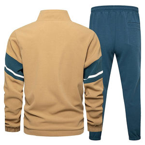 Sweat-shirt à capuche zippé 100% coton pour homme poches zippées grande taille décontracté sport jogging course survêtement collection hiver vente - Product Image 2