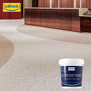 <span class=keywords><strong>Peinture</strong></span> décorative en résine effet pierre lavée – Revêtement de sol durable pour intérieur et extérieur, crée une belle texture de pierre naturelle - Product Image 6