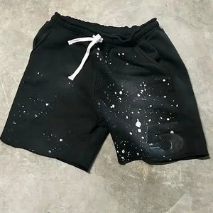 Pantalon de survêtement en éponge française avec logo personnalisé du fabricant pantalon pour homme en coton solide surdimensionné vieilli vintage - Product Image 2