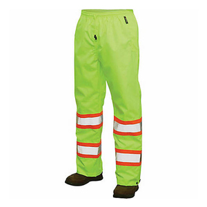 Pantalones de trabajo de alta visibilidad reflectantes de último diseño para hombre, pantalones de trabajo de seguridad con múltiples bolsillos, uniforme de alta visibilidad - Product Image 5