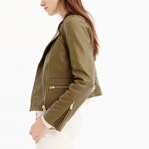 Chaqueta Bomber de Piel de Oveja Original para Mujer - Estilo Urbano Elegante, Transpirable y Ecológica |   Moda de Invierno - Product Image 2