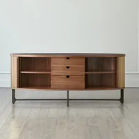 Meuble TV Courbé de la Collection Cabriolet - Unité Multimédia
