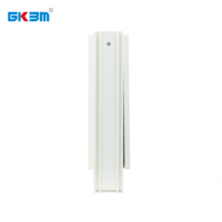 Profilé en PVC extrudé de bonne qualité Profilé en plastique extrudé pour fenêtre coulissante