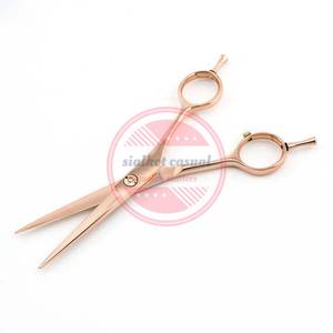 Ciseaux de coiffeur professionnels Ciseaux droits de salon de coupe de cheveux d'acier inoxydable - Product Image 2