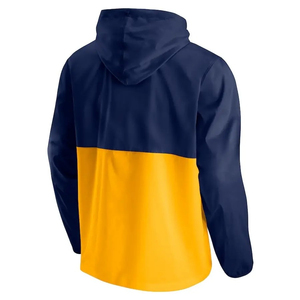 Outdoor Hooded <b>Winter</b> <b>Waterproof</b> Breathable Coated Unisex Windbreaker <b>Jacket</b> Front Zipper Men Nylon OEM Service Wholesale - Product Image 2