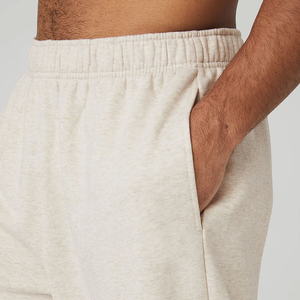 Pantalones de chándal con parte inferior elástica de cintura alta para hombre, ropa de lana de mezcla de algodón EcoS Mart, pantalones de chándal cómodos de alta tecnología - Product Image 4