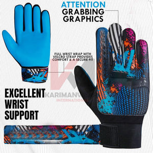 Gants de gardien de but Protection des doigts amovible Latex Giga Grip 4 mm Absorption des coups exceptionnelle Gardiennes de but féminines Grade professionnel - Product Image 4