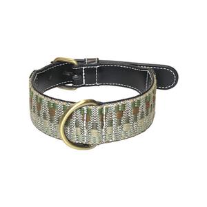 Collar de Cuero Artesanal de Alta Calidad para Perro, Suave, con Rayas, Ajustable, Ligero, Duradero, Personalizado, Colorido, a la Moda, Tamaño Mediano - Product Image 1