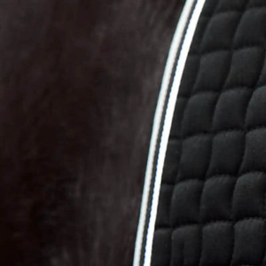 Almohadillas de doma de caballo de contraste de alta calidad de fabricante profesional, almohadilla de sillín de caballo multiusos, polialgodón, servicio OEM - Product Image 2
