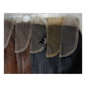 Perruque HD frontale dentelle sur mesure vendeur vietnamien vierge suisse dentelle frontale os droit cheveux humains bruts ondulations naturelles paquet - Product Image 1