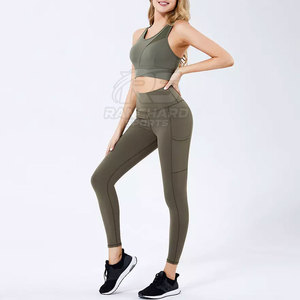 Conjunto de Yoga sin Costuras para Mujer, Ropa Deportiva de Alta Calidad para Gimnasio - Product Image 5