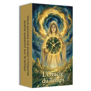 Baraja de Tarot Oráculo Francés Du Temps, Tarot Oráculo Francés Tradicional para Adivinación e Interpretación - Product Image 1