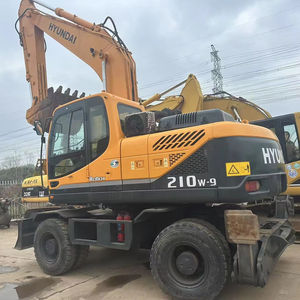 Excavatrice hydraulique Hyundai 210w-9 d'occasion en excellent état de 21 tonnes de Corée Les composants de base comprennent un moteur et un moteur à vendre - Product Image 1
