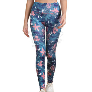 New Fashion Style Women Yoga <b>Legging</b> High Waist Quick Dry Breathable Solid <b>Pattern</b> Wholesale Made in Pakistan - Product Image 1