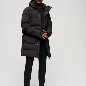 Chaqueta acolchada personalizada de alta calidad para hombre, la mejor Sudadera con capucha de invierno de estilo callejero a la moda, hecha de tela de lona - Product Image 4