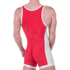 Wrestling <b>Singlets</b> <b>for</b> <b>Men</b> Casual Comfortable Fit Lightweight 100% Polyester Fabric Training Practice Gym Workout Competition - Product Image 2
