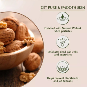 Exfoliante facial de fórmula vegana de etiqueta privada con extractos de nueces y frutas Exfoliante eficaz y suavizante de la piel para el cuerpo - Product Image 4