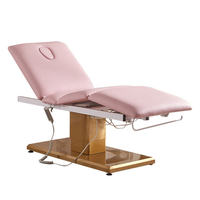 Vente en gros d'une table de massage électrique moderne à 3 moteurs Équipement de beauté Lit d'esthétique cosmétique Lit de beauté électrique