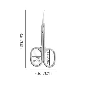 Tijeras para Uñas Curvas de Acero Inoxidable de Alta Calidad, Cortaúñas y Cortacutículas - Product Image 2