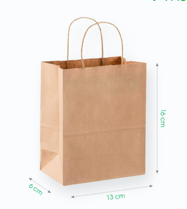 Fabricante de Bolsas de Compra de Papel Kraft Ecológicas en Vietnam, Bolsas de Embalaje Impresas Personalizadas, Venta al por Mayor Directa de Fábrica - Product Image 4