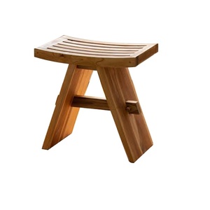 เก้าอี้นั่งแบบพกพาสไตล์ใหม่สำหรับร้านอาหารร้านกาแฟตกแต่งเฟอร์นิเจอร์หรูหราทันสมัยทำจากโลหะม้านั่งทำจากไม้ - Product Image 6