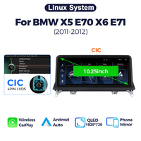 Autoradio pour BMW X5 E70 X6 E71 (2007-2010) avec système Linux NAVIFLY EU STOCK 1920*720P, CarPlay sans fil et Android Auto