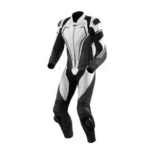 Costume en cuir de moto sur mesure Meilleure vente 100% Costume en cuir de moto en cuir pour hommes - Product Image 6