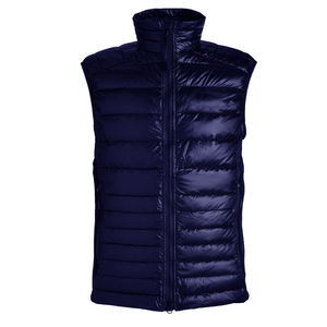 Chaleco acolchado de estilo urbano para hombre, ropa de abrigo sin mangas para invierno, para uso callejero y casual. - Product Image 4