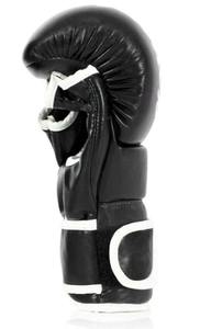 Gants de boxe en cuir uni 10oz 12oz 14oz 16oz pour hommes professionnels pour l'entraînement de MMA et Kick Boxing - Product Image 6