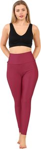 Pantalones atléticos de cintura alta, ajuste de compresión, bolsillos interiores, Control de barriga, mallas brillantes para mujer, pantalones de discoteca, mallas deportivas de Yoga - Product Image 2