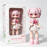 Figurine d'action personnalisée de fille anime en PVC, modèle de personnage féminin de collection pour décoration de bureau et de maison, usine OEM ODM