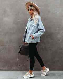 Última Chaqueta Camisera Retro Holgada para Hombre y Mujer, de Moda Casual, de Algodón Lavado Liso, Manga Larga, Venta al por Mayor - Product Image 6