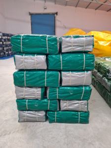 Tela de lona PE resistente de alta demanda con bordes reforzados Protección de cultivos impermeable Simple Mejor precio Hecho EN LA India - Product Image 3