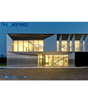 مستودعات فولاذية بتصميم حديث وورش لمباني المكاتب للتصنيع الصناعي في الصين لمتاجر السوبر ماركت - Product Image 2