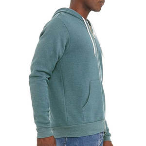 Cremallera superior XL Tallas grandes Sudaderas con capucha de alta calidad Invierno personalizado de gran tamaño Hip Hop Fleece Diseño bordado Venta al por mayor de alta calidad - Product Image 4