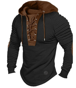 2024 sudadera de Color sólido para hombre, ropa de calle con capucha, diseño de estampado deportivo, Sudadera con capucha estampada en caliente, Primavera, Otoño Invierno, talla 6XL - Product Image 2