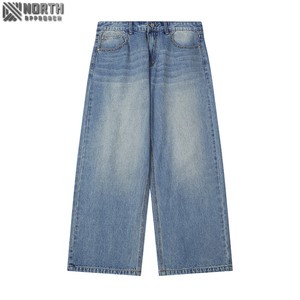 กางเกงยีนส์2025ทรงขากว้างสไตล์วินเทจของผู้ชายกางเกงลำลองแนวสตรีทแฟชั่นใหม่แห้งเร็วสำหรับฤดูใบไม้ร่วง - Product Image 2