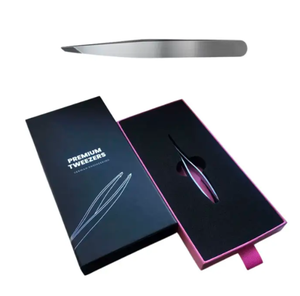 Elite Pro Expert-Pinzas para cutículas de uñas de acero inoxidable con hoja curva, herramienta para manicura con logotipo de embalaje personalizado - Product Image 5