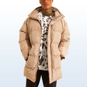 Chaqueta de Invierno para Hombre, Estilo Urbano, con Capucha Acolchada, Diseño de Letras, Secado Rápido, Transpirable, Excelente - Product Image 1